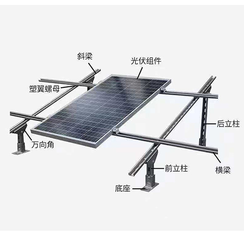 용융 아연 도금 강철 지지대